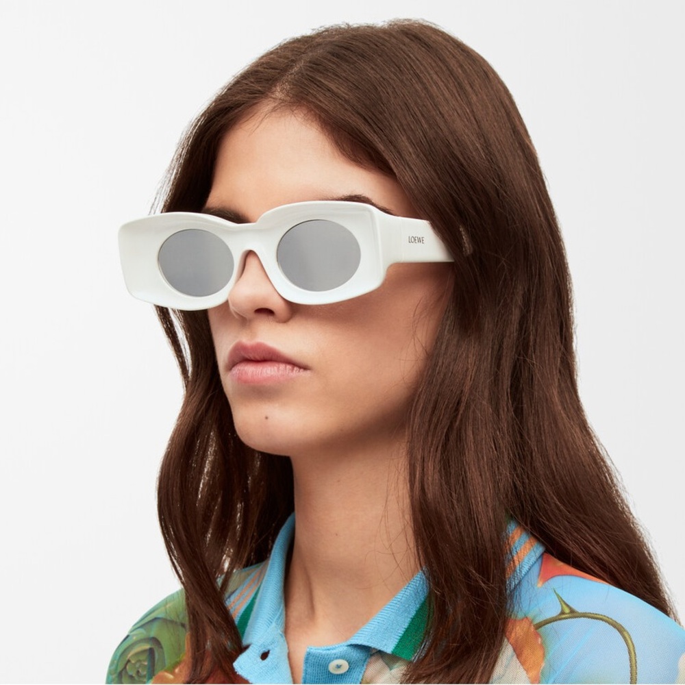 LOEWE White Paula's Ibiza Sunglasses